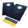 Escalade Sports Triumph LED Blue And Yellow 2x3 Cornhole Set